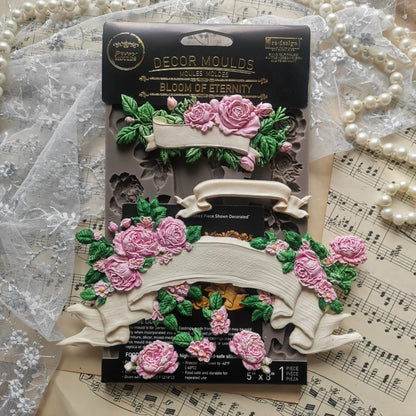 Redesign Decor Moulds "Bloom Of Eternity" 12,7 × 25,5 cm