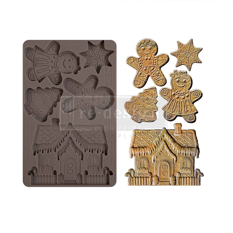 Redesign Decor Moulds "Festive Gingerbread Treats" 12,7 × 20,3 cm