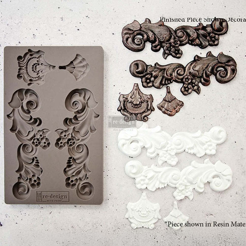 Redesign Decor Moulds "Groeneville Crest" 12,7 × 20,3 cm