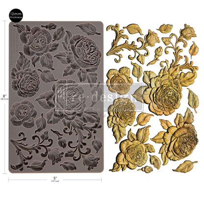 Redesign Decor Moulds "Rosewood Romance" 12,7 × 20,3 cm