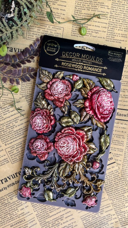 Redesign Decor Moulds "Rosewood Romance" 12,7 × 20,3 cm