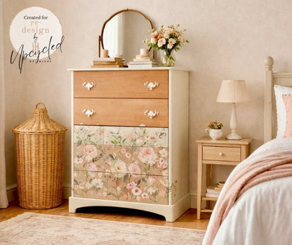 Redesign Decor Transfers  – "Blush Harmony” 4 fogli 61×89cm