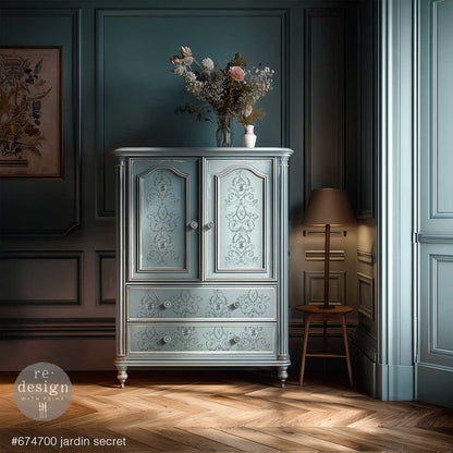 Redesign Decor Transfers –  "Jardin Secret” 4 fogli 61×89cm
