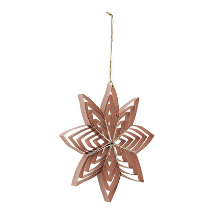 Stella di Natale in carta - Rosa Complessa - Mathilde M.