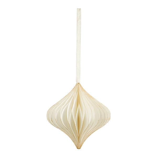 Decorazione di Natale in carta - Goccia - Mathilde M.