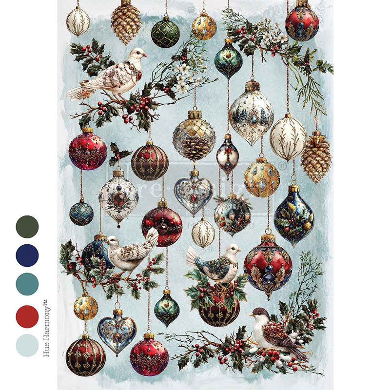 Carta da Découpage Fiber “Jewel Of The Season” A4 – 21×29,7cm