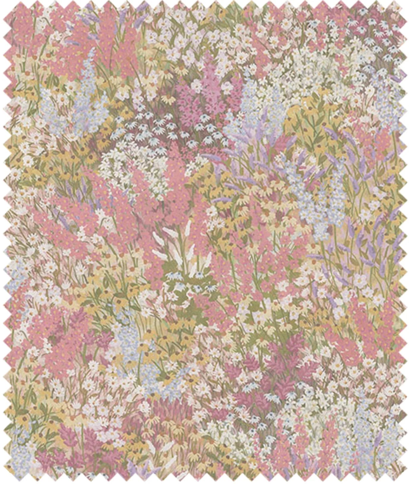 Cotton Fabric – Jouy Cloth – Blue – per meter