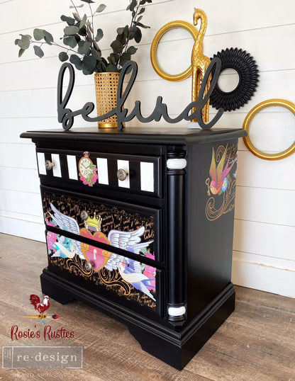 Redesign Decor Transfers "Hey Sailor” - 2 fogli 61x89 cm