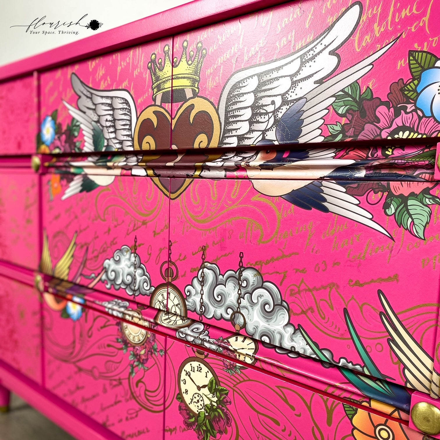 Redesign Decor Transfers "Hey Sailor” - 2 fogli 61x89 cm