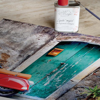 Stampa Trasferibile "SICILY TIME, ITALY" 28x40 cm