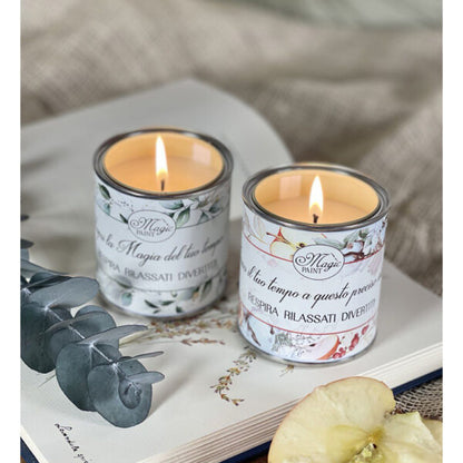 "Candela profumo floreale e sensuale" Magic Paint