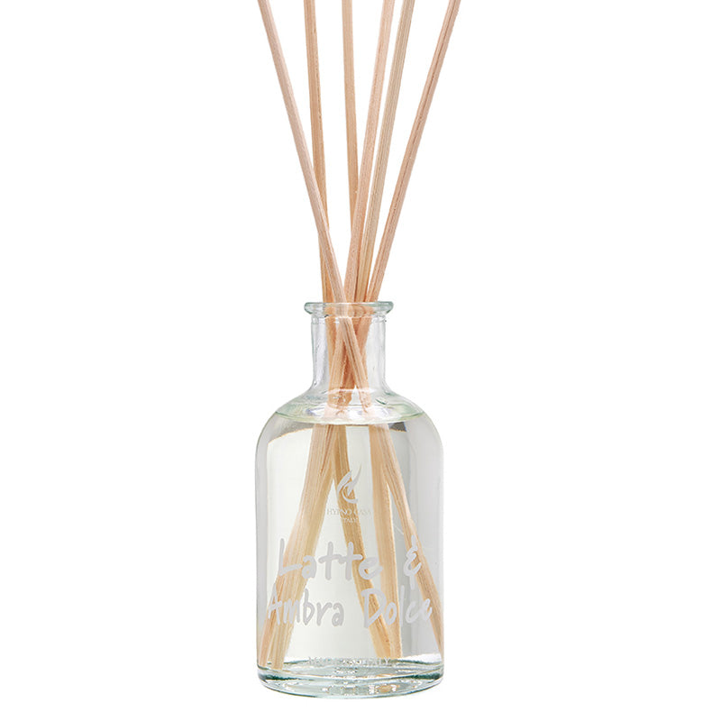 Profumatore "Latte e Ambra Dolce" Diffusore a bastoncino, Hypno Casa, 500 ml