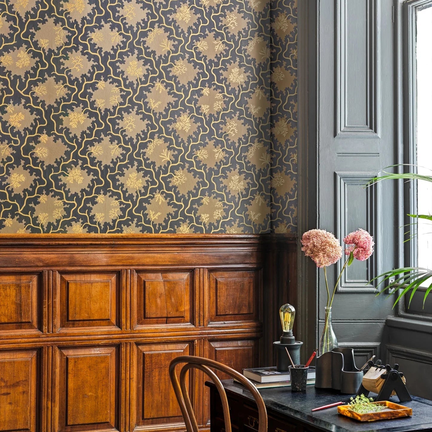 Tapete „KLEBRIGES GRAS AQUAMARIN“ | HARLEQUIN