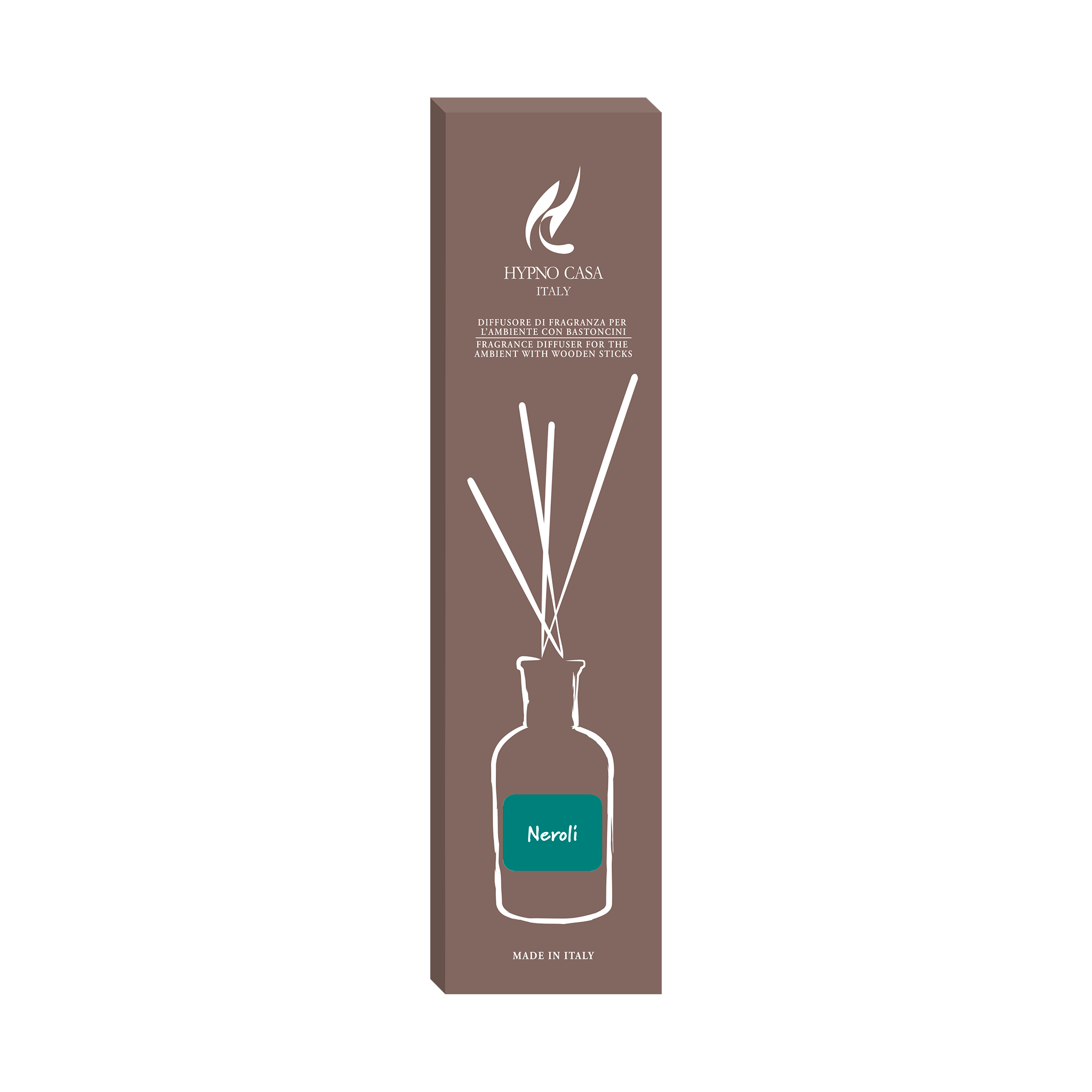 Profumatore "Neroli" Diffusore a bastoncino, Hypno Casa, 100 ml