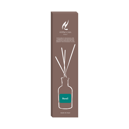 Profumatore "Neroli" Diffusore a bastoncino, Hypno Casa, 100 ml