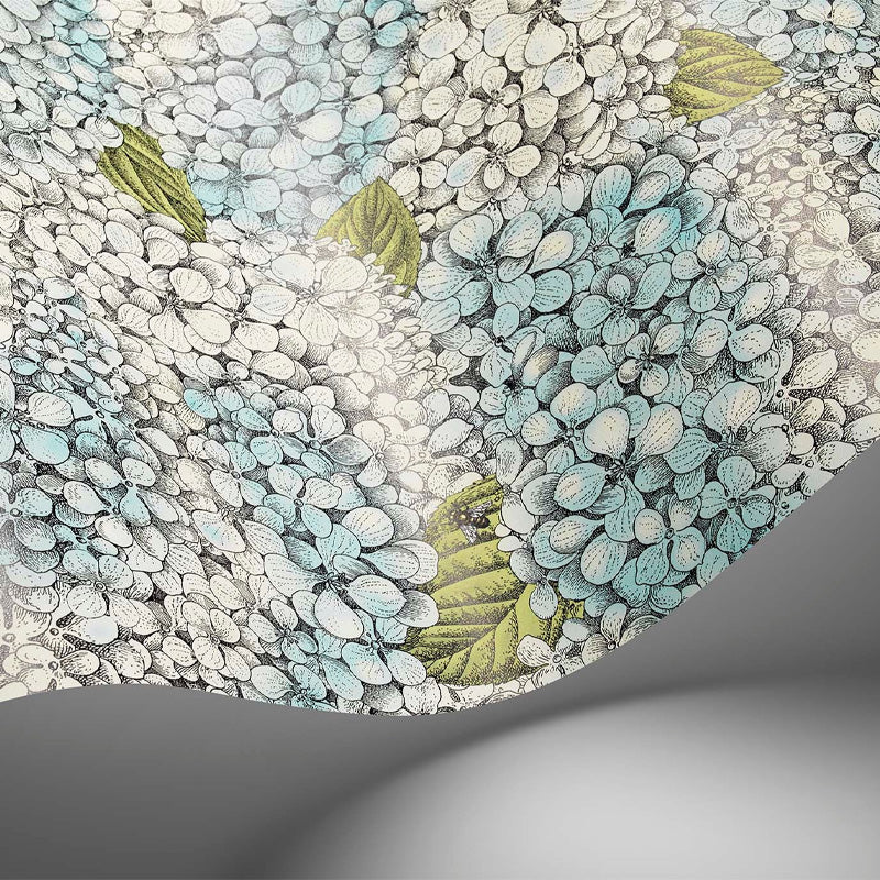 Carta da Parati "ORTENSIE AZZURRE" Fornasetti | COLE & SON