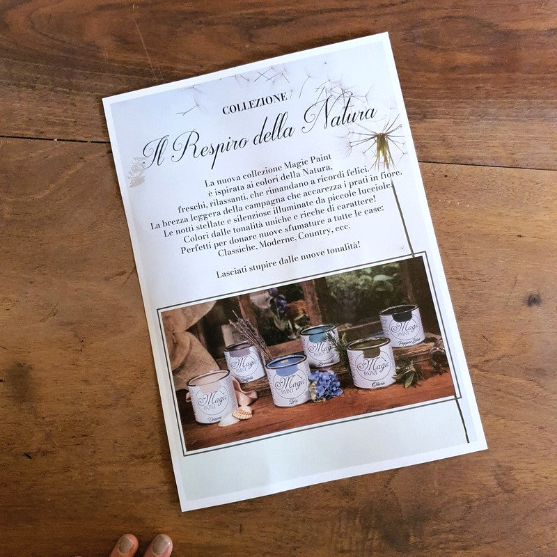 Pagina aggiuntiva cartella colori "Respiro della natura"