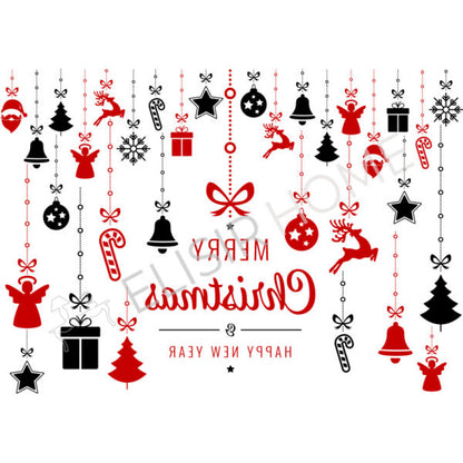 Stampa Trasferibile "NATALE, PALLINE DI NATALE" 28x40 cm