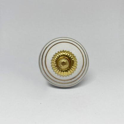 Pomello in ceramica “Armony Gold”