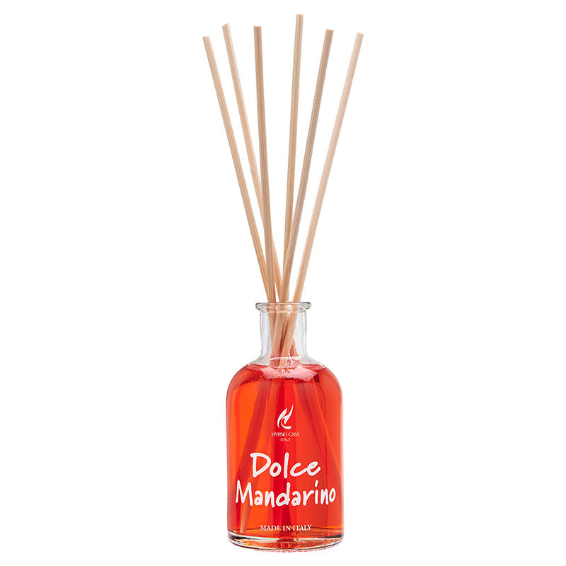 Fragrance diffuser "Sweet Mandarin" Stick diffuser, Hypno Casa, 100 ml