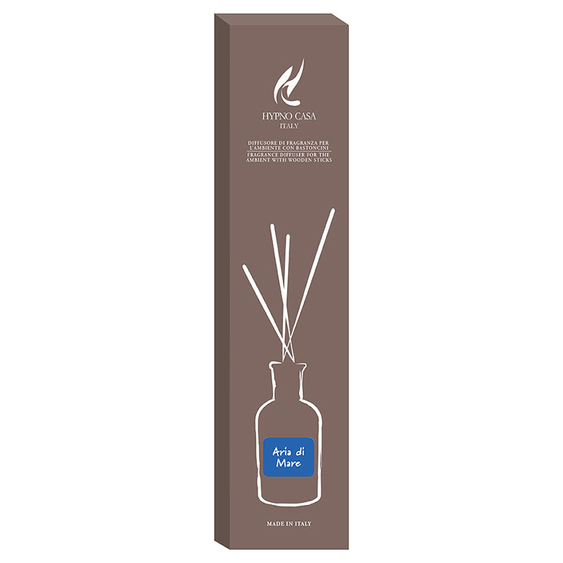 Profumatore "Aria di Mare" Diffusore a bastoncino, Hypno Casa, 500 ml