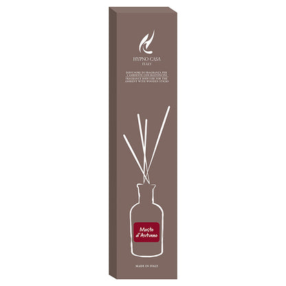Profumatore "Mosto d'Autunno" Diffusore a bastoncino, Hypno Casa, 500 ml