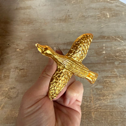 Pomello in Ferro "Rondine dorata"