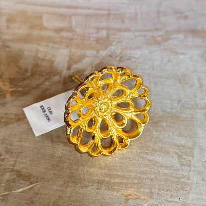 Pomello in Ferro "Rosone dorato"