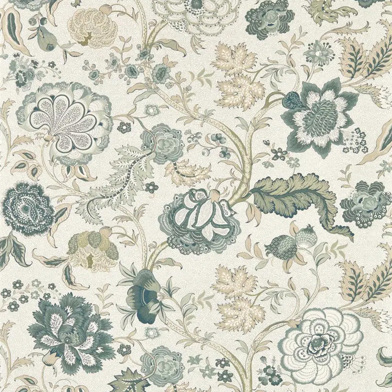 Carta da parati "Salisbury Verde" - Highgrove - SANDERSON
