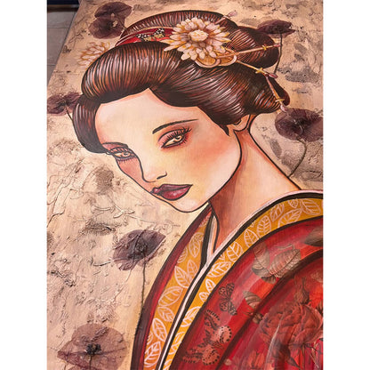 Scrivania “Papaveri Rossi" I Restyling di Alex Fritlex per l'evento Re-Design