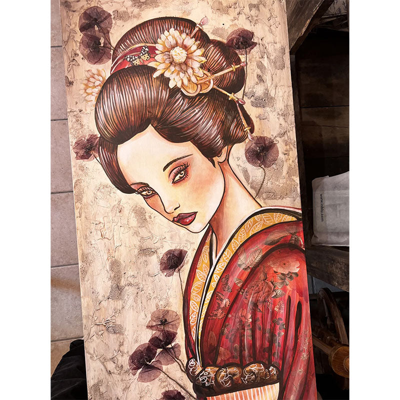 Scrivania “Papaveri Rossi" I Restyling di Alex Fritlex per l'evento Re-Design