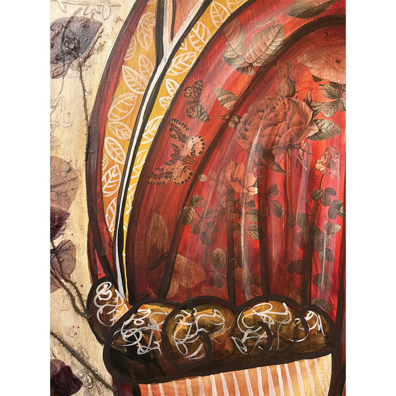 Scrivania “Papaveri Rossi" I Restyling di Alex Fritlex per l'evento Re-Design