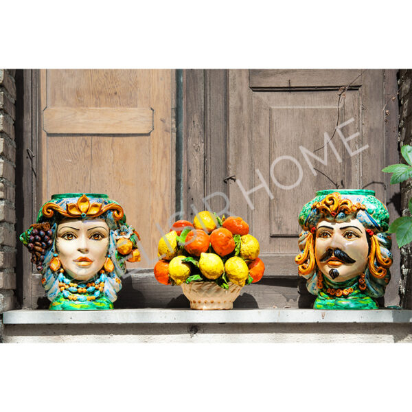 Stampa Trasferibile "SICILY TIME, SICILIAN DREAM" 28x40 cm