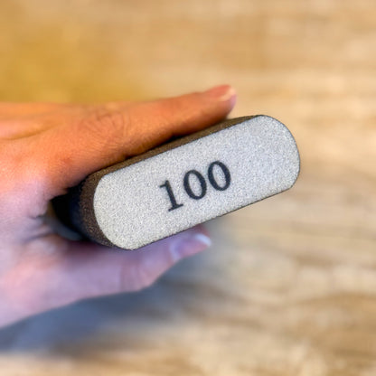 Spugna Abrasiva arrotondata per Legno - Grana media 100