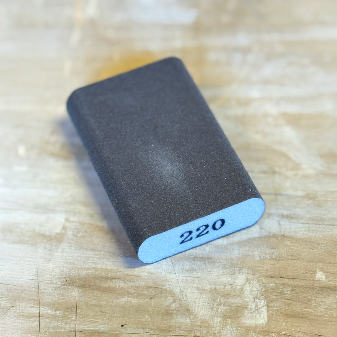 Spugna Abrasiva arrotondata per Legno - Grana fine 220