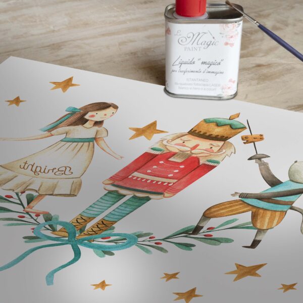 Stampa Trasferibile "NATALE, Natale Stellato" 28x40 cm