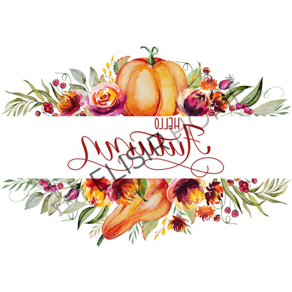 Stampa Trasferibile “AUTUNNO, PURPLE AUTUMN” 28×40 cm