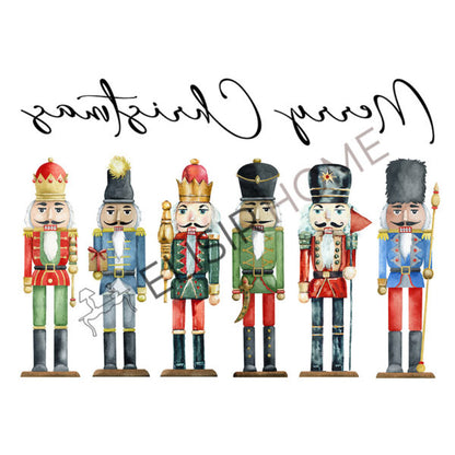 Stampa Trasferibile "NATALE, Schiaccianoci" 28x40 cm