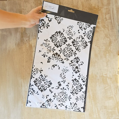 Stencil “Delabrè”, Magic Paint, riutilizzabile, 44x27cm