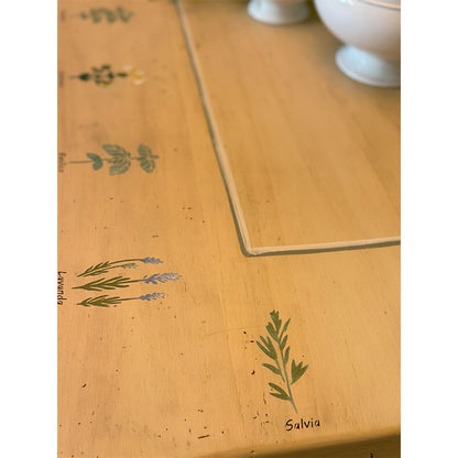 Tavolo “Erbe aromatiche” I Restyling di Elisa