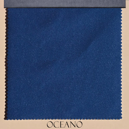 Tessuto Velluto "Toni Blu" Idrorepellente - Ignifugo Certificato