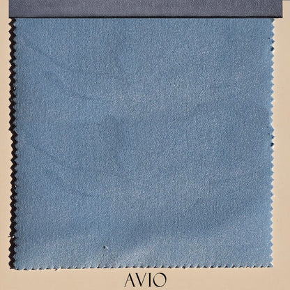 Tessuto Velluto "Toni Blu" Idrorepellente - Ignifugo Certificato