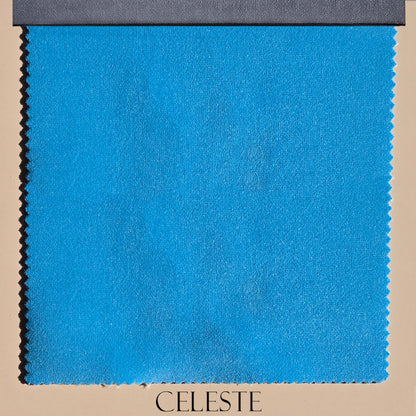 Tessuto Velluto "Toni Blu" Idrorepellente - Ignifugo Certificato