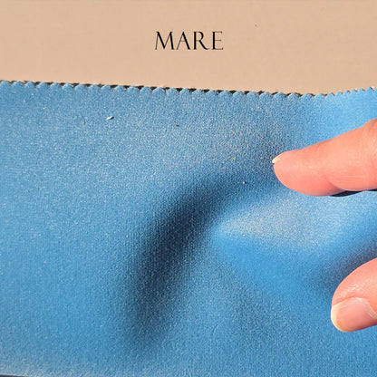 Tessuto Velluto "Toni Blu" Idrorepellente - Ignifugo Certificato