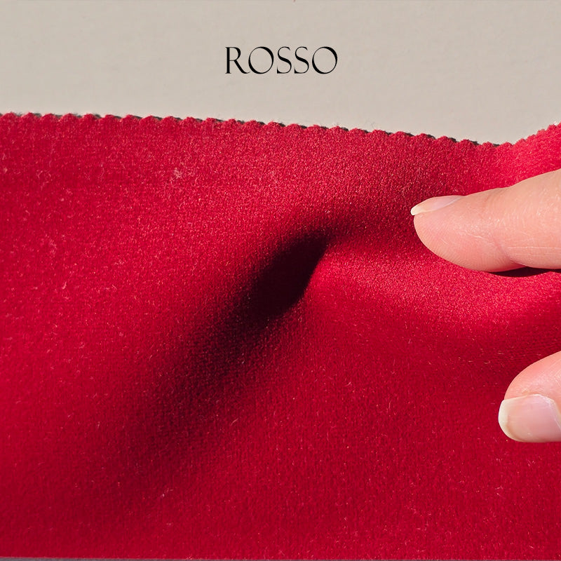 Tessuto Velluto "Rossi" Idrorepellente - Ignifugo Certificato