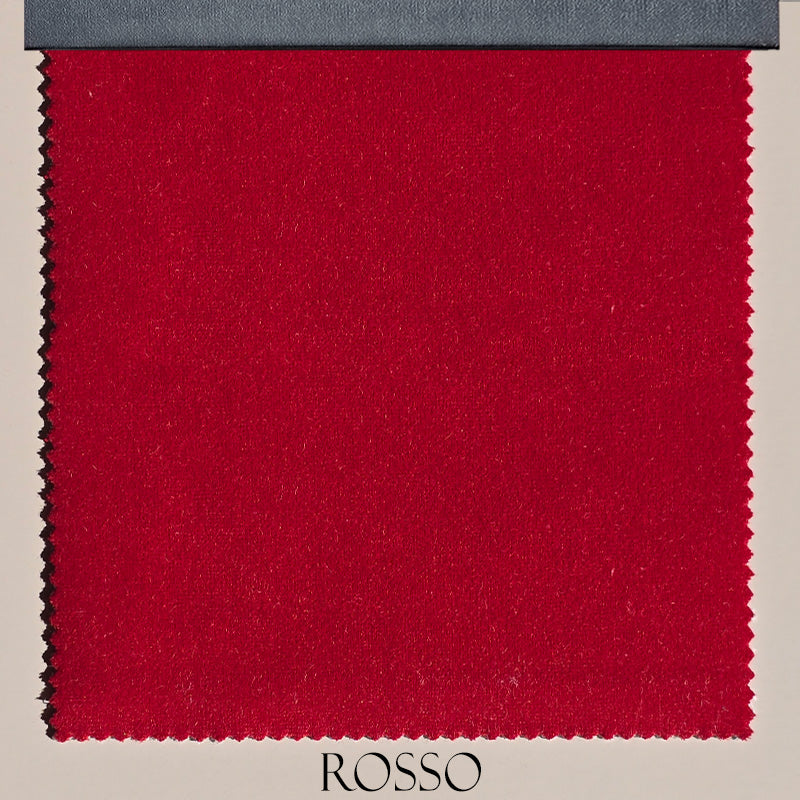 Tessuto Velluto "Rossi" Idrorepellente - Ignifugo Certificato
