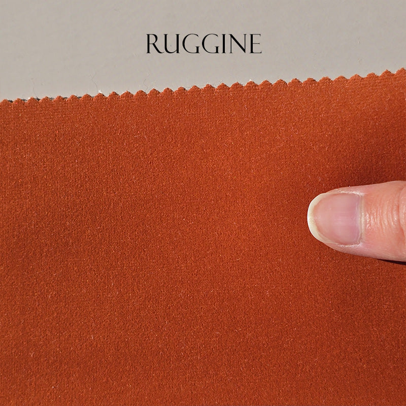 Tessuto Velluto "Toni Gialli & Arancio" Idrorepellente - Ignifugo Certificato