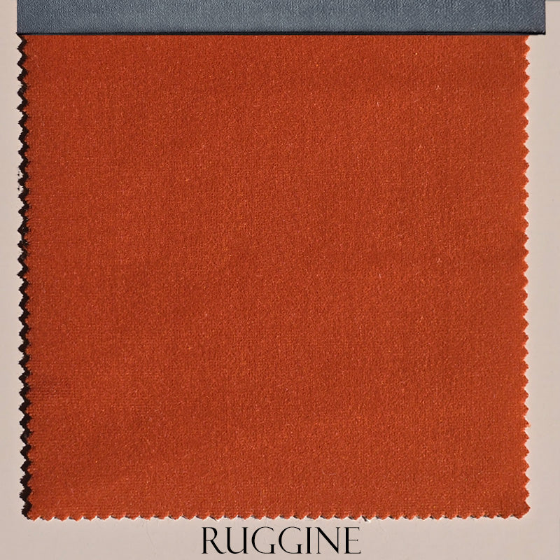 Tessuto Velluto "Toni Gialli & Arancio" Idrorepellente - Ignifugo Certificato