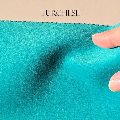 Tessuto Velluto "Toni Turchesi" Idrorepellente - Ignifugo Certificato