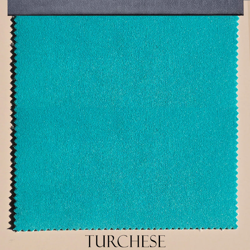 Tessuto Velluto "Toni Turchesi" Idrorepellente - Ignifugo Certificato